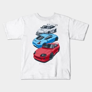 180sx, 370z & Supra mk4 Kids T-Shirt